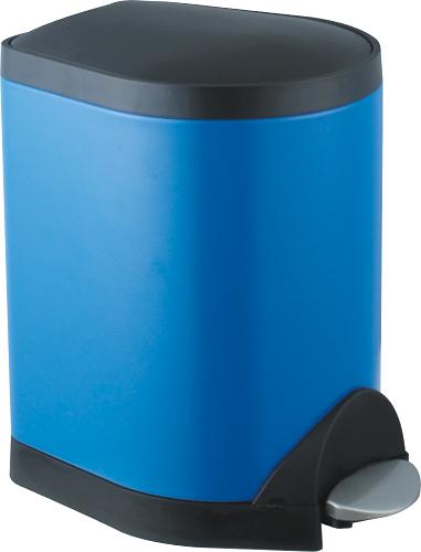Foot pedal stainless steel dustbin S-5A（Blue）